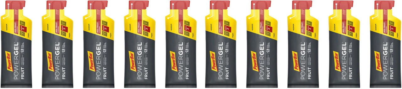 Powerbar PowerGel Fruit - 10 Stück 2 Powerbar PowerGel Fruit - 10 Stück – Bild 2