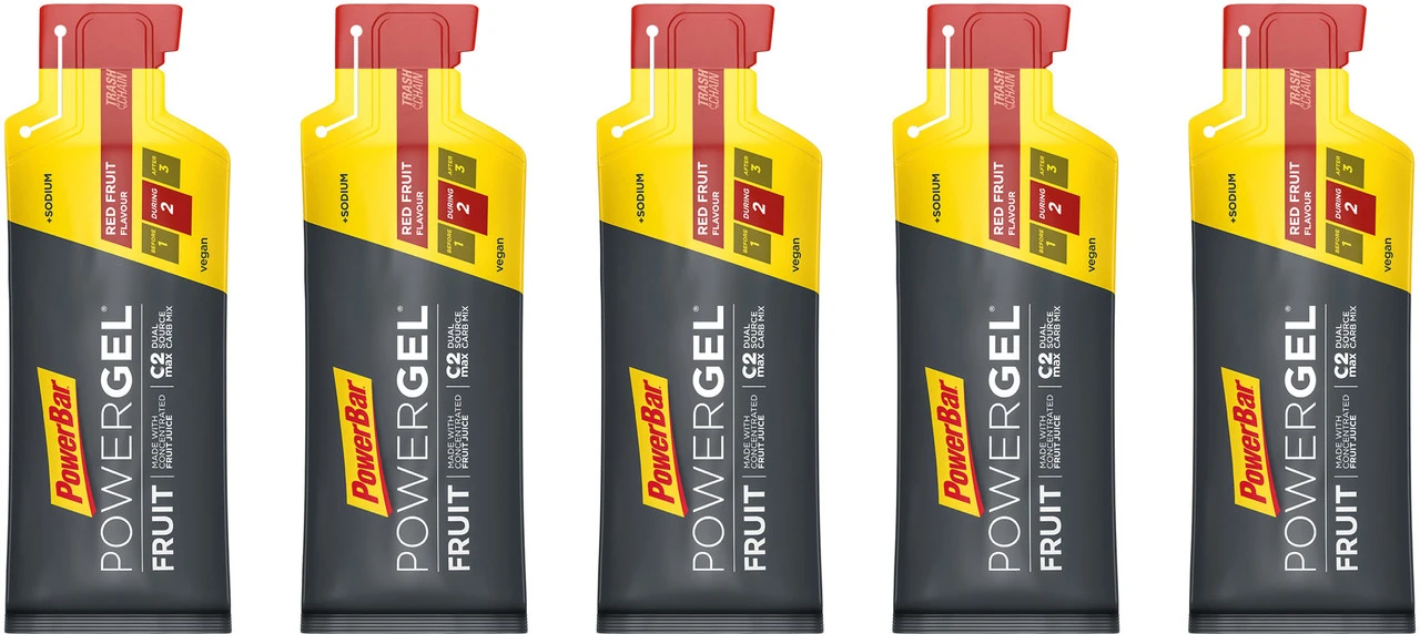 Powerbar PowerGel Fruit - 5 Stück 1 Powerbar PowerGel Fruit - 5 Stück