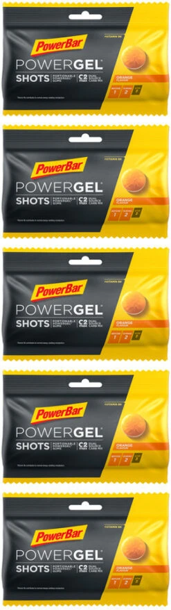 Powerbar PowerGel Shots Fruchtgummis - 5 Beutel