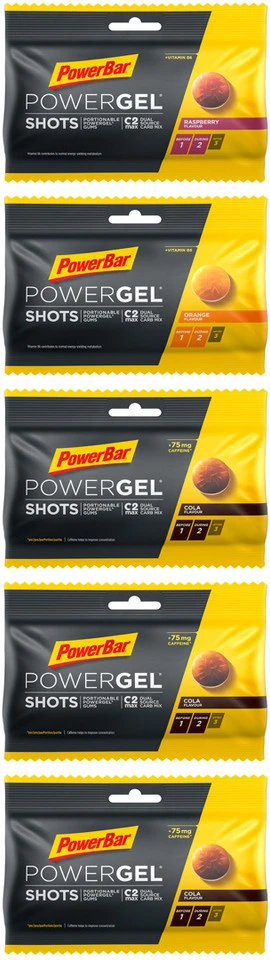 Powerbar PowerGel Shots Fruchtgummis - 5 Beutel 4 Powerbar PowerGel Shots Fruchtgummis - 5 Beutel – Bild 4