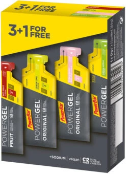Powerbar PowerGel 3+1 Multipack