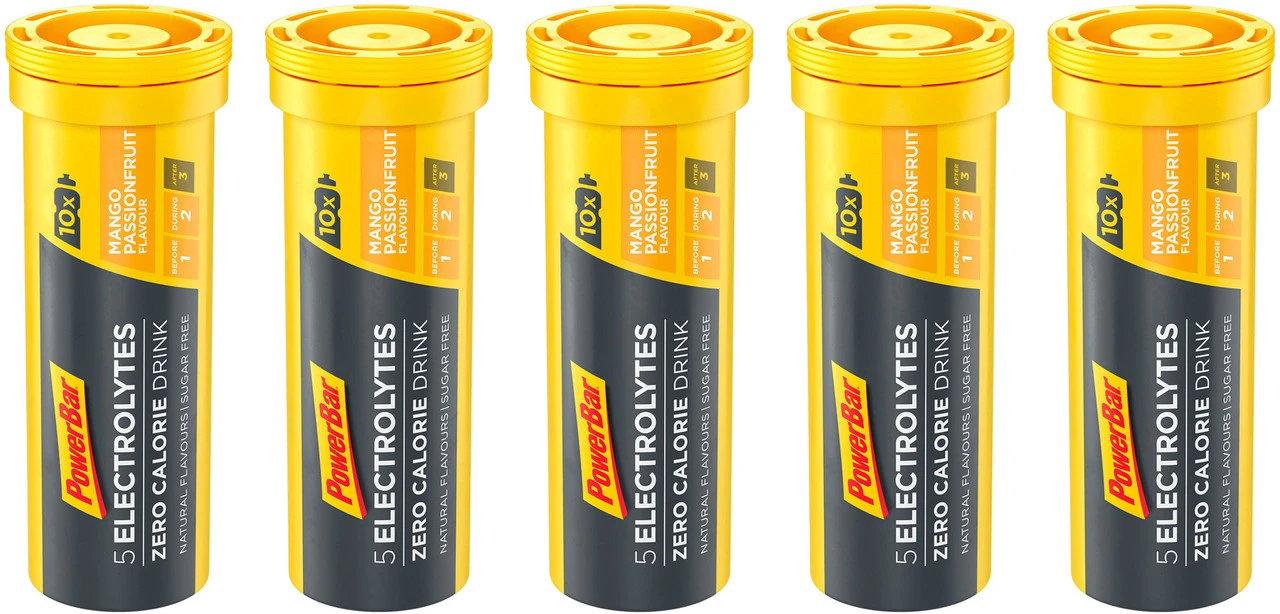 Powerbar 5Electrolytes Sports Drink Sportgetränk Brausetabletten - 5 Stück 6 Powerbar 5Electrolytes Sports Drink Sportgetränk Brausetabletten - 5 Stück – Bild 6