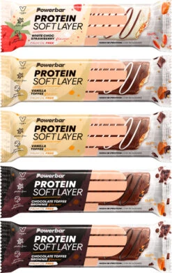 Powerbar Protein Soft Layer Proteinriegel - 5 Stück -VAUDE Verkäufe 437780
