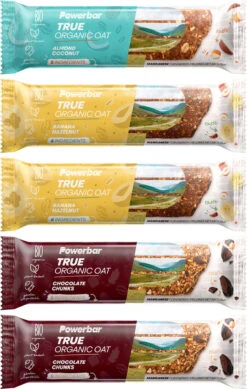 Powerbar True Organic Oat Energieriegel - 5 Stück -VAUDE Verkäufe 437792