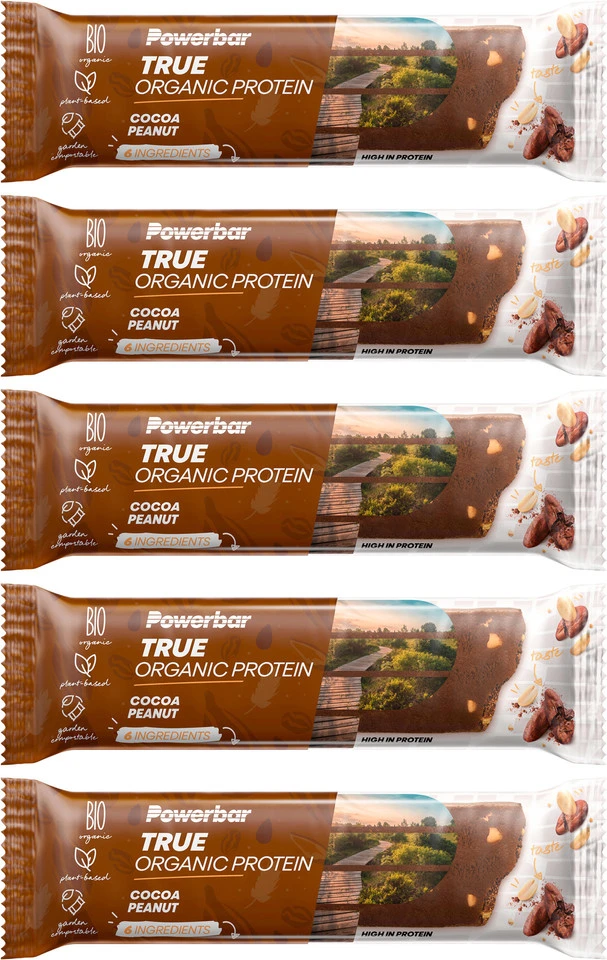 Powerbar True Organic Protein Proteinriegel - 5 Stück 2 Powerbar True Organic Protein Proteinriegel - 5 Stück – Bild 2