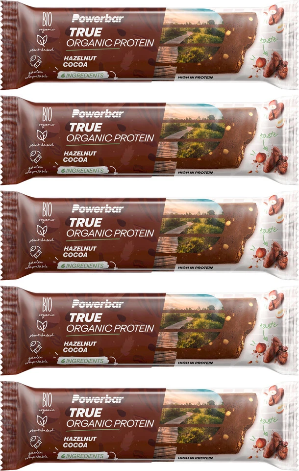 Powerbar True Organic Protein Proteinriegel - 5 Stück 3 Powerbar True Organic Protein Proteinriegel - 5 Stück – Bild 3