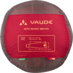VAUDE Alpli Adjust 400 SYN Kinderschlafsack 26 VAUDE Alpli Adjust 400 SYN Kinderschlafsack -VAUDE Verkäufe 439696