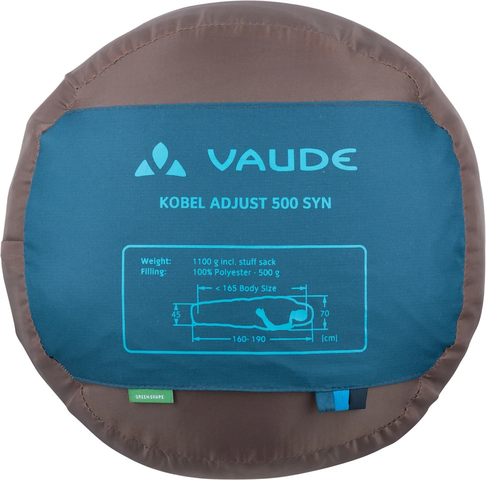 VAUDE Kobel Adjust 500 SYN Kinderschlafsack 15 VAUDE Kobel Adjust 500 SYN Kinderschlafsack – Bild 15