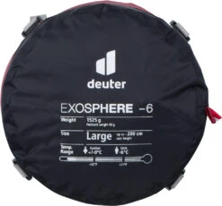 Deuter Exosphere -6° L Schlafsack -VAUDE Verkäufe 439851